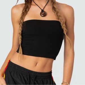 Edikted black tube top size XS NWT